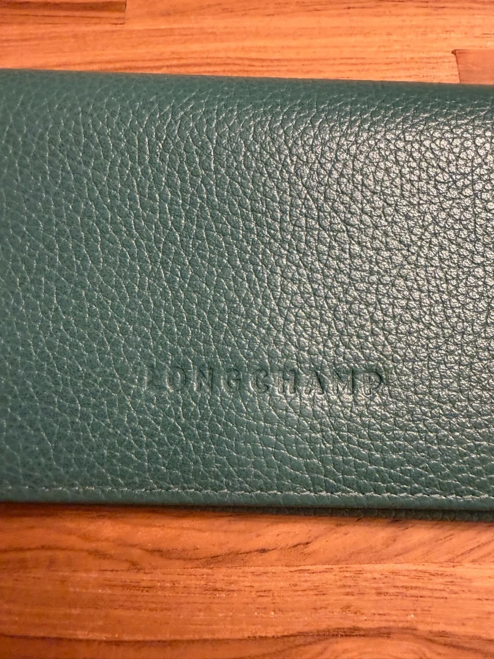Longchamp Continental Wallet Long Green Limited Edition Designer Collection